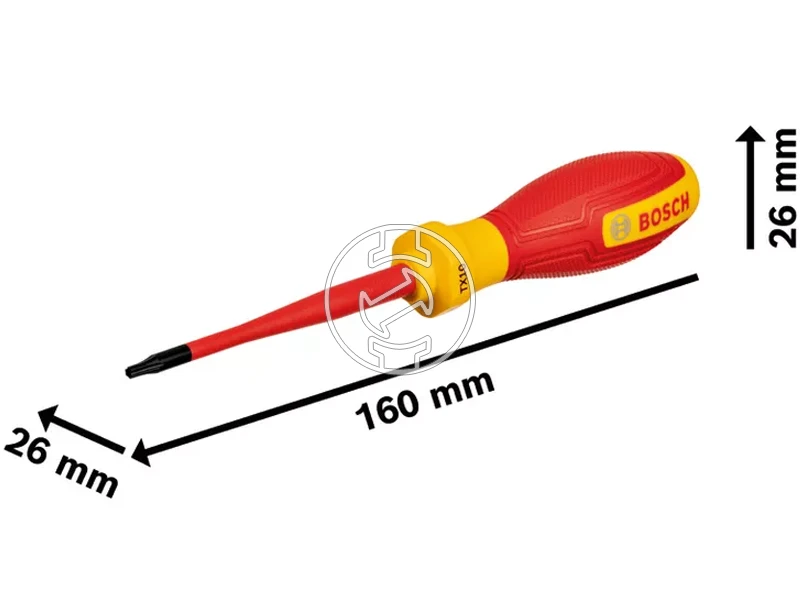 Bosch VDE szigetelt csavarhúzó 10 x 75 mm