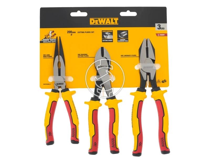 Kép: VDE DEWALT LEZEREDZ. 200MM 3 RESZES KLT.webp