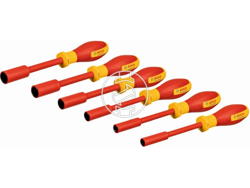 Bosch VDE nyeles dugókulcs HEX 6 pcs