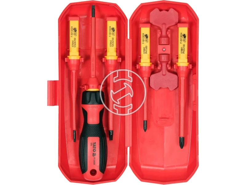 Kép: VDE szigetelt csavarhuzokeszlet 8 reszes.webp