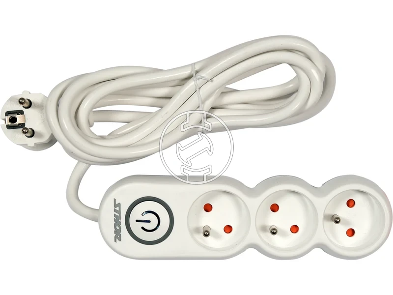 Kép: Vedoerintkezos 3-as halozati eloszto 3 m kabel.webp