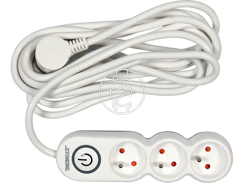 Kép: Vedoerintkezos foldelt hosszabbito eloszto 3 aljzatos 5 m.webp