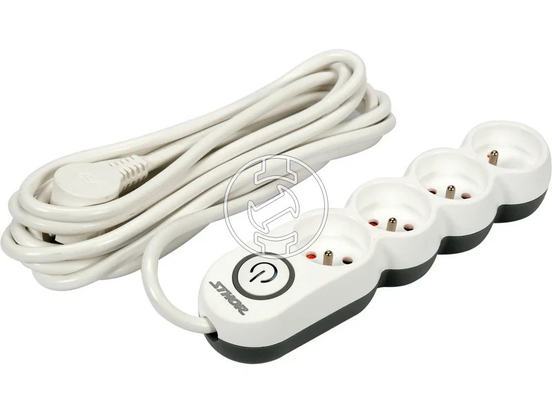 Kép: Vedoerintkezos hosszabbito eloszto 4 aljzat 5 m.webp