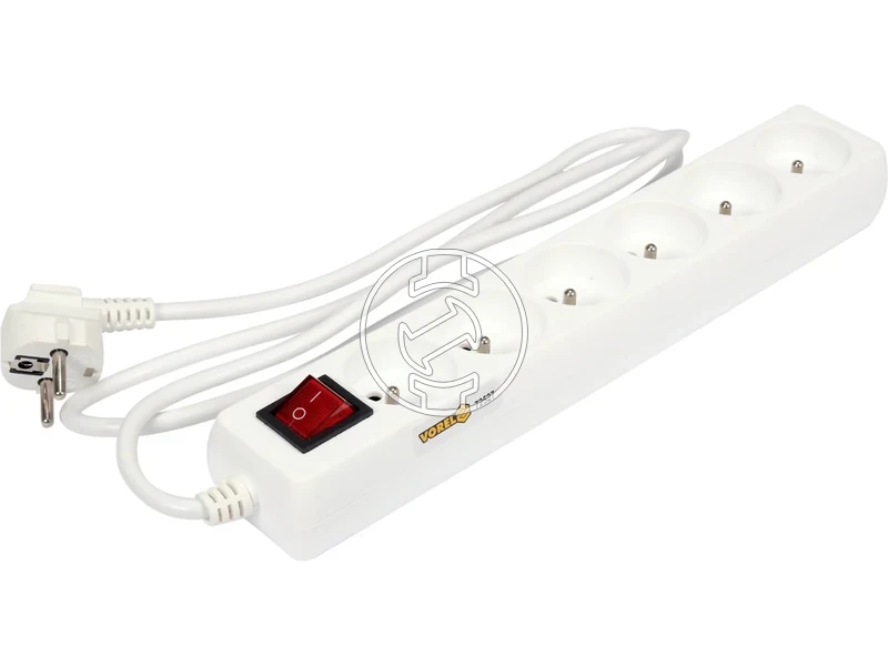 Kép: Vedoerintkezos hosszabbito eloszto 6 aljzatos fokapcsoloval 15 m.webp