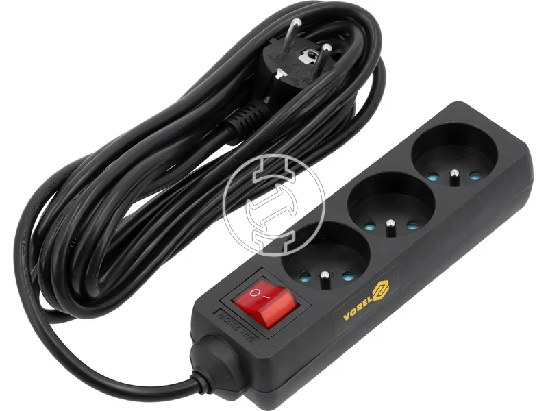 Kép: Vedoerintkezos hosszabbitos eloszto 3 aljzat kapcsoloval 5 m.webp