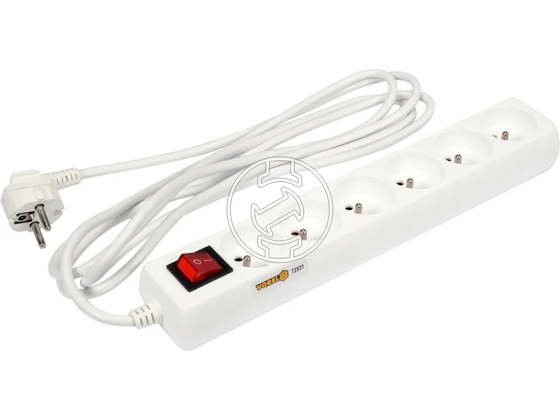 Kép: Vedoerintkezos kapcsolos hosszabbito eloszto 6 aljzat 3 m.webp