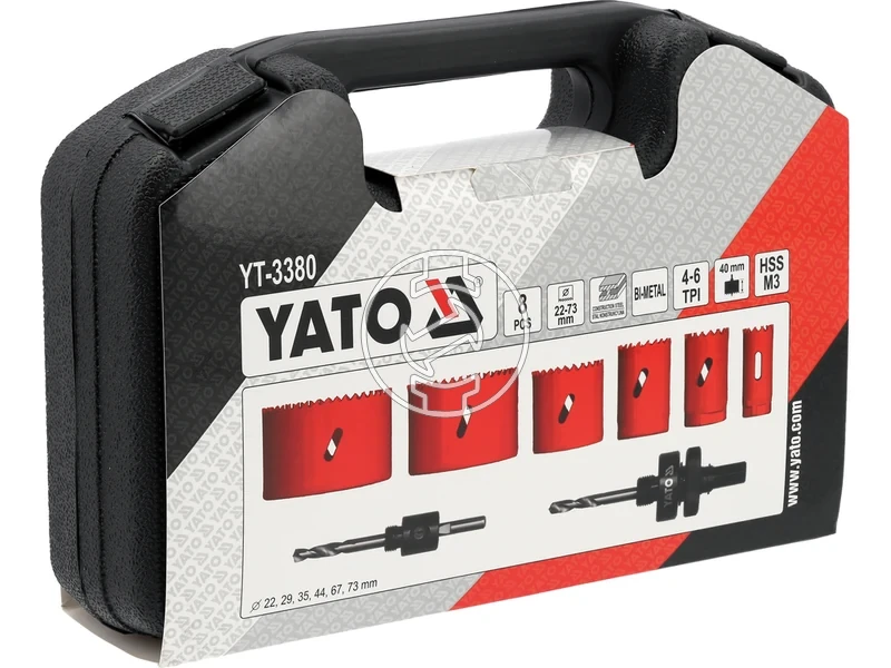 Kép: Villanyszerelo lyukfuresz keszlet 9 reszes.webp