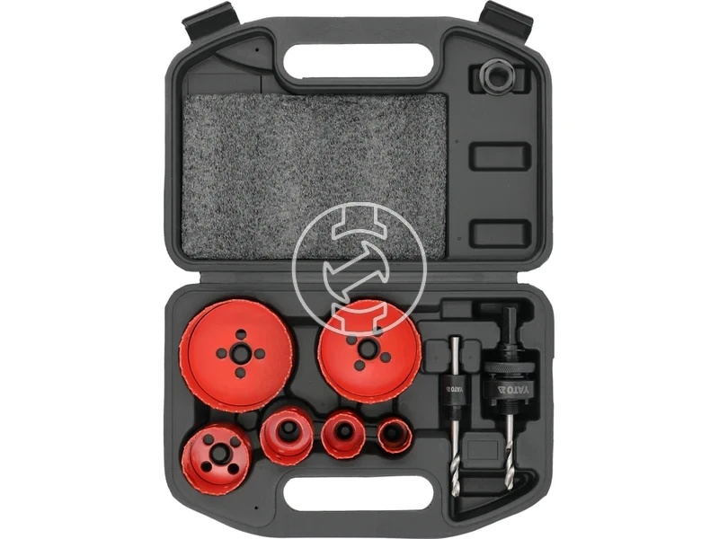 Kép: Villanyszerelo lyukfuresz keszlet 9 reszes.webp