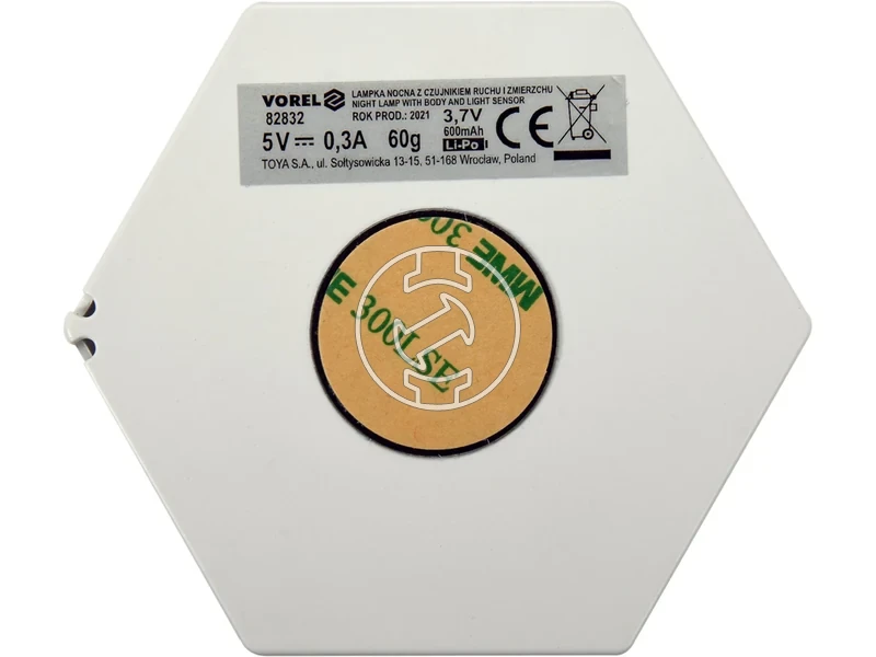 Kép: Vorel 82832 elemes szerelolampa 50 lm mozgas es fenyerzekelos.webp