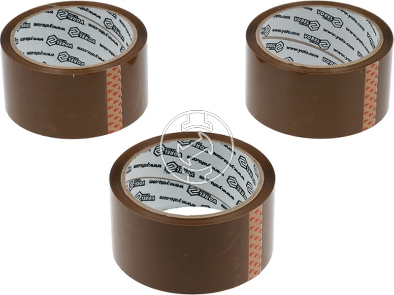 Kép: Vorel barna ragasztoszalag 48 mm x 50 m 3 db_1.webp