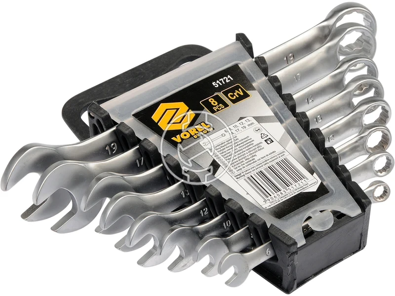 Kép: Vorel csillag-villaskulcs keszlet metrikus 6-19 mm 8 reszes.webp