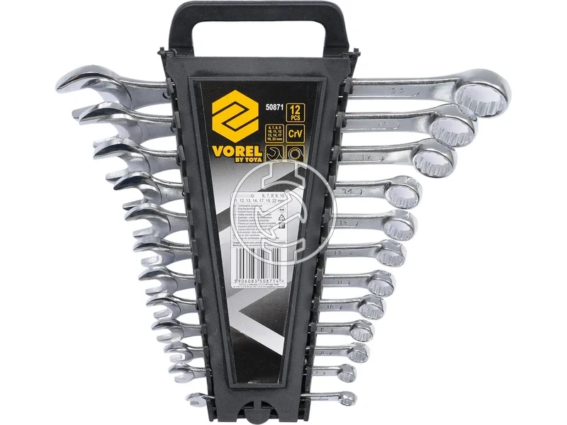 Kép: Vorel csillag-villaskulcs keszlet metrikus 6-22 mm 12 reszes.webp