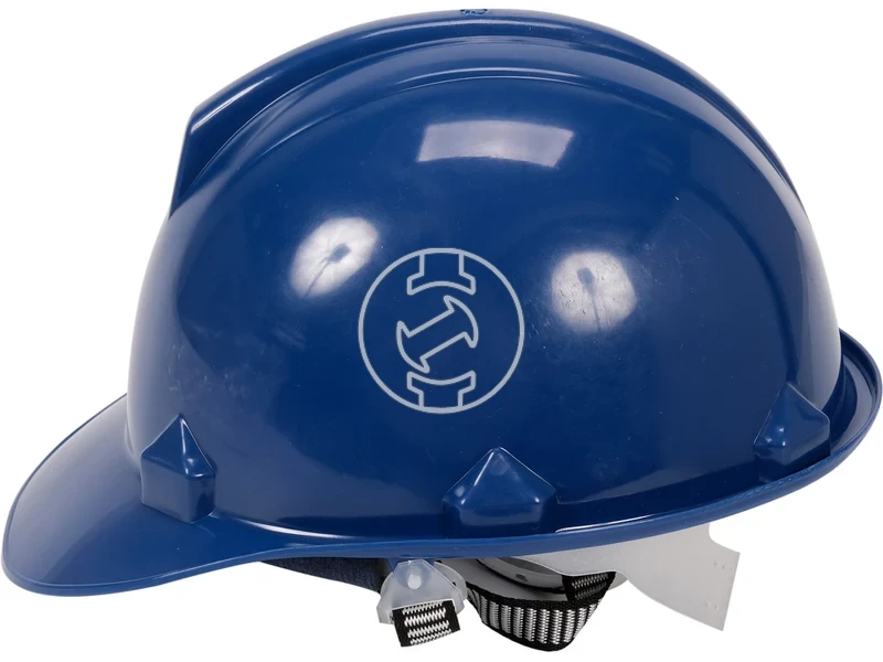 Kép: Vorel HDPE munkavedelmi sisak kek.webp