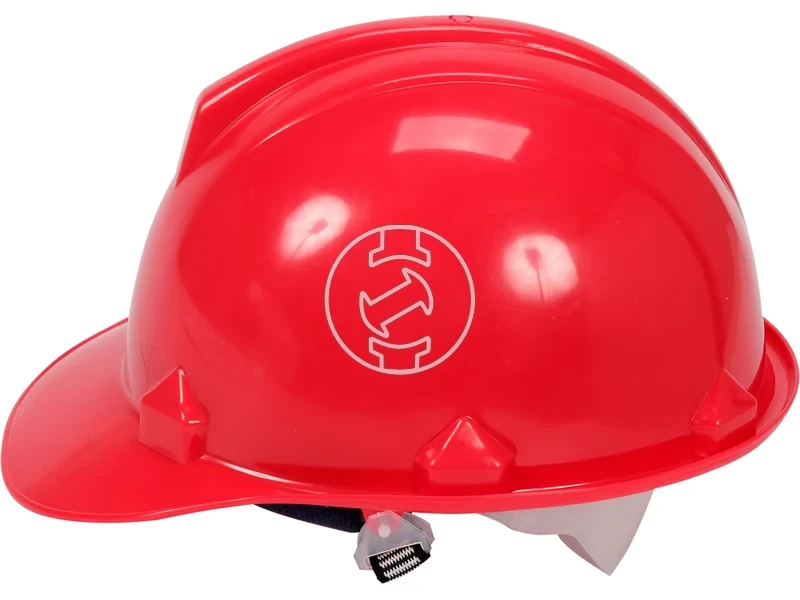 Kép: Vorel HDPE munkavedelmi sisak piros.webp