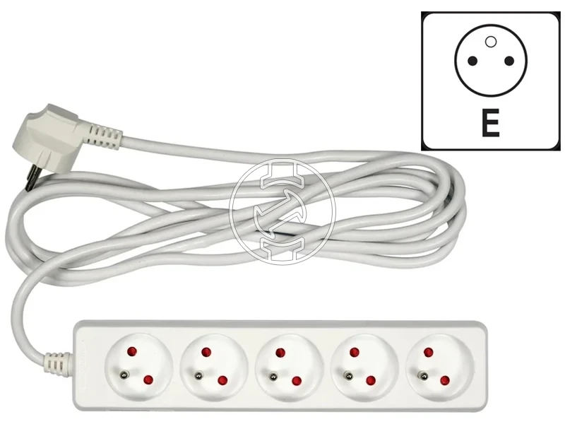 Kép: Vorel hosszabbitokabel 3 m  1 mm2  230 V_0.webp