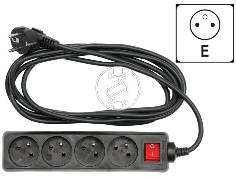 Kép: Vorel hosszabbitokabel 3 m 1 mm2 230 V_1.webp