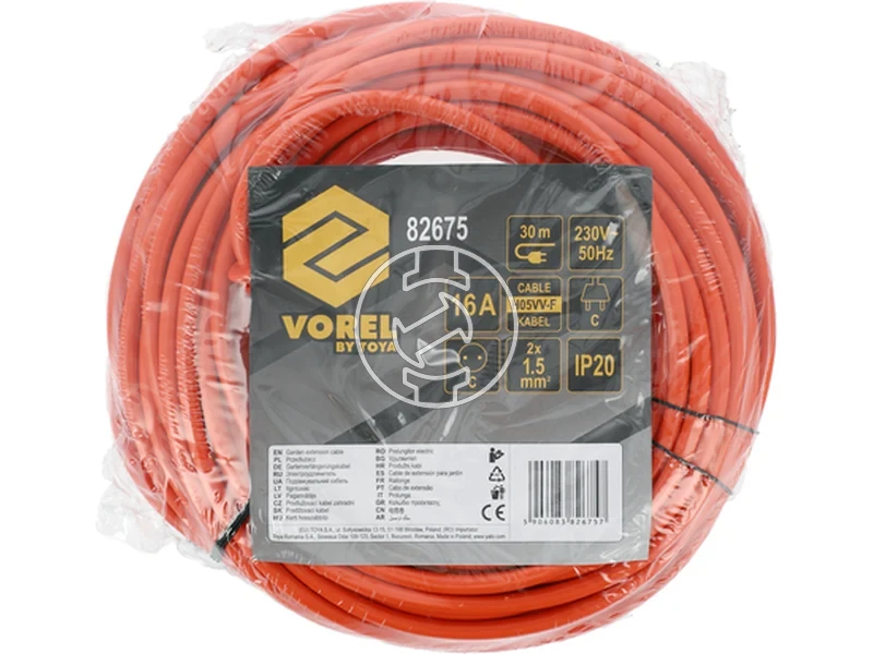 Kép: Vorel hosszabbitokabel 30 m_3.webp