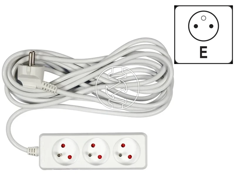 Kép: Vorel hosszabbitokabel 5 m  1 mm2  230 V_0.webp
