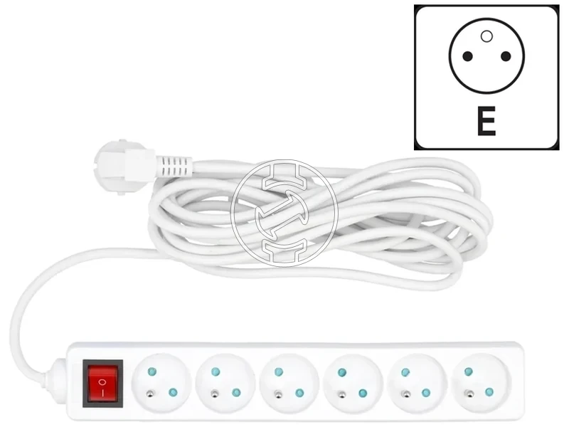 Kép: Vorel hosszabbitokabel 5 m  1 mm2  230 V_1.webp