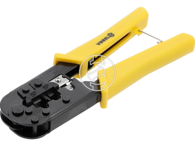 Kép: Vorel krimpelo fogo RJ45 RJ11 telefoncsatlakozohoz.webp