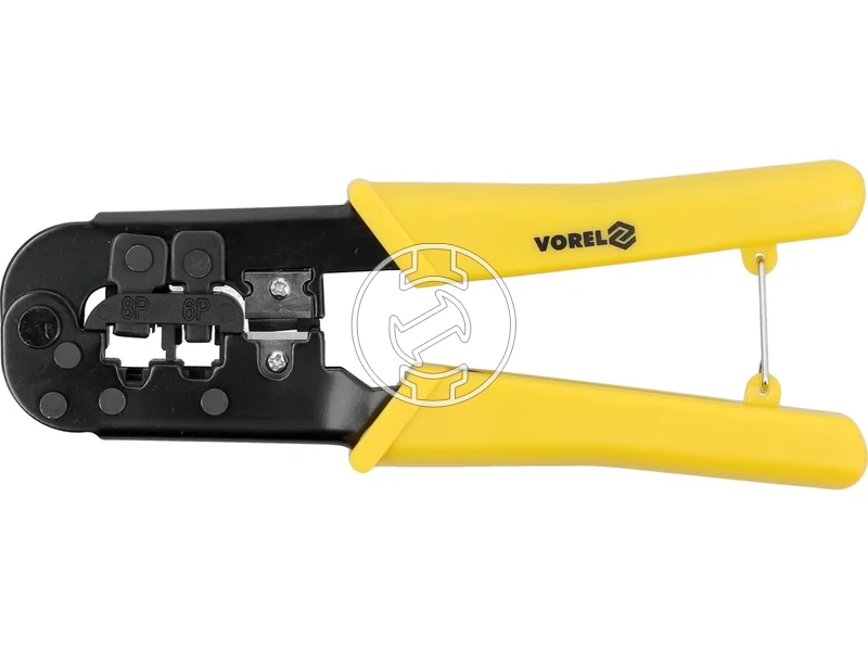 Kép: Vorel krimpelo fogo RJ45 RJ11 telefoncsatlakozohoz.webp