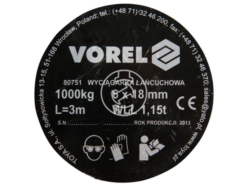 Kép: Vorel lancos emelo csorlo 1000 kg_1.webp