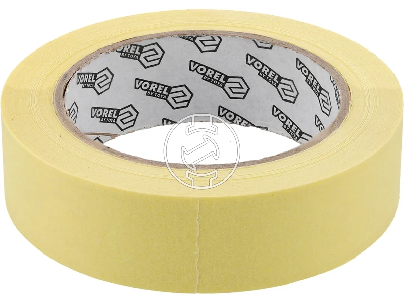 Kép: Vorel maszkoloszalag sarga 30 mm x 50 m.webp