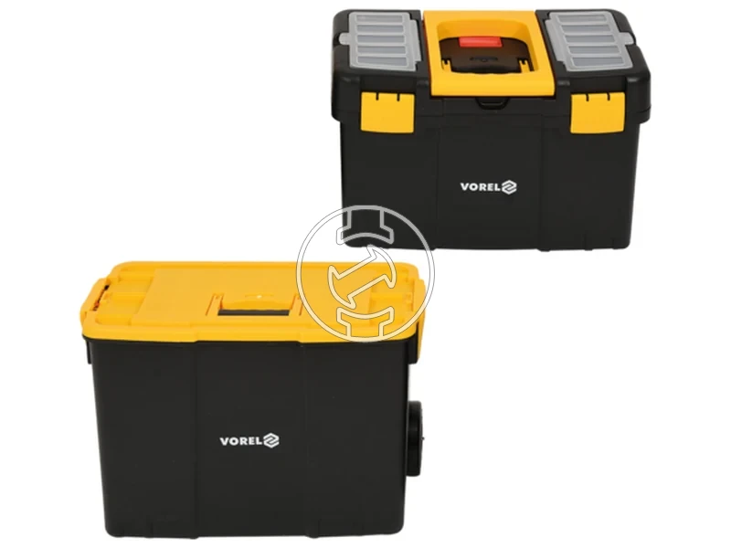 Kép: Vorel szerszamoslada 2 reszes gurulos.webp