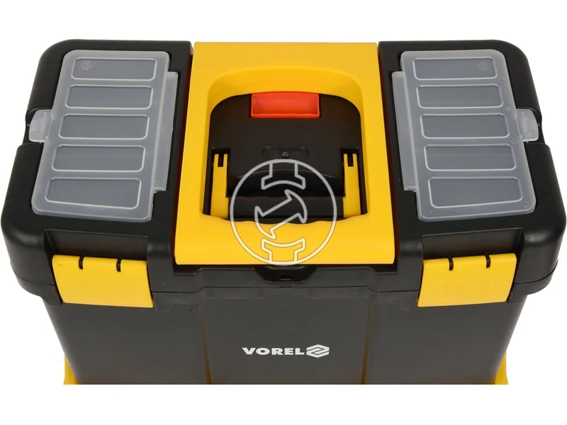 Kép: Vorel szerszamoslada 2 reszes gurulos.webp