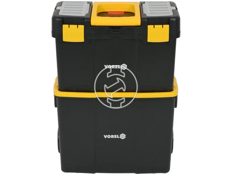 Kép: Vorel szerszamoslada 2 reszes gurulos.webp