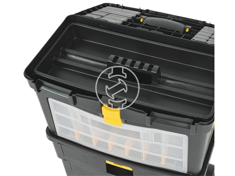 Kép: Vorel szerszamoslada 3 reszes gurulos.webp