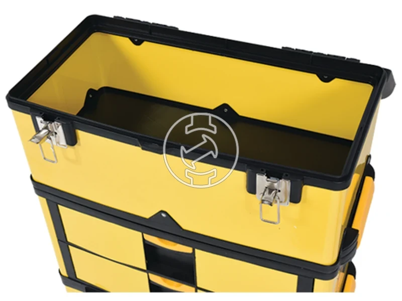 Kép: Vorel szerszamoslada 3 reszes gurulos.webp