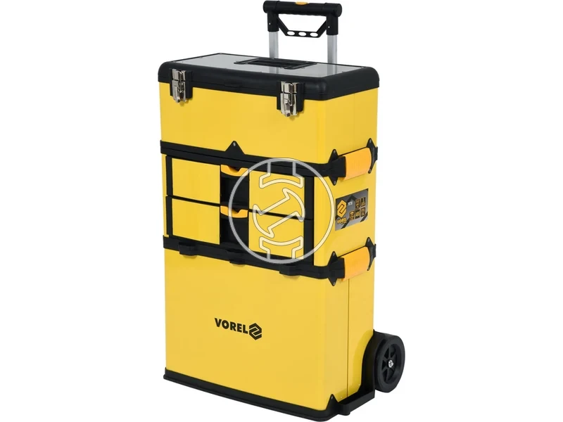 Kép: Vorel szerszamoslada 3 reszes gurulos.webp