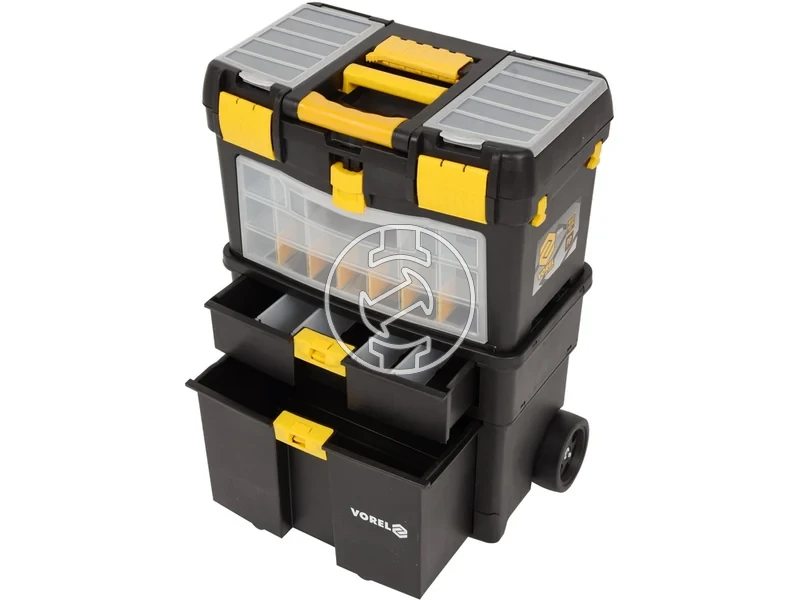 Kép: Vorel szerszamoslada 3 reszes gurulos.webp