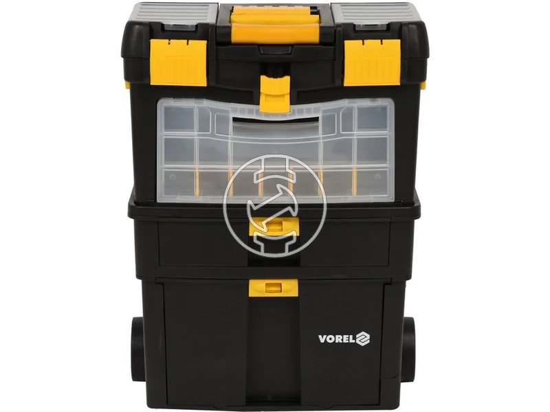 Kép: Vorel szerszamoslada 3 reszes gurulos.webp