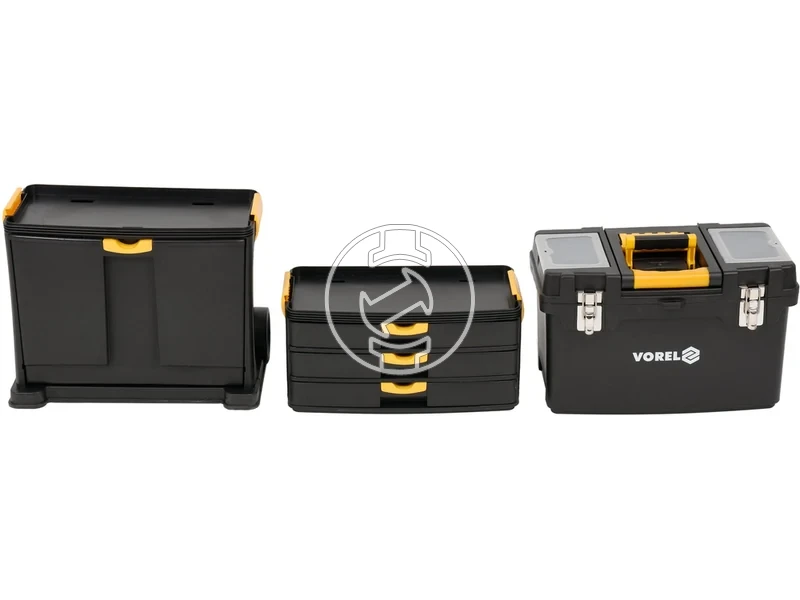 Kép: Vorel szerszamoslada 3 reszes gurulos.webp