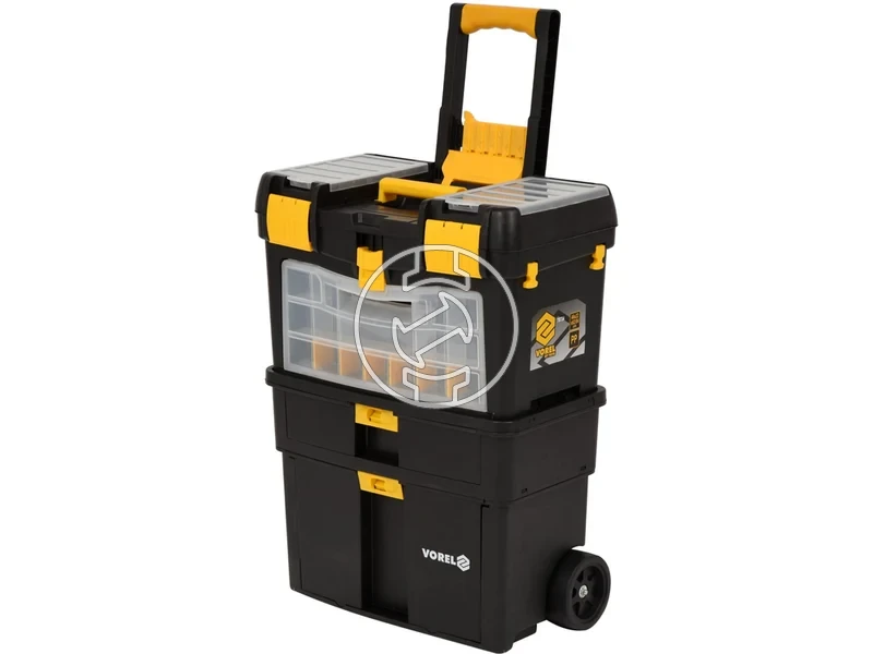 Kép: Vorel szerszamoslada 3 reszes gurulos.webp