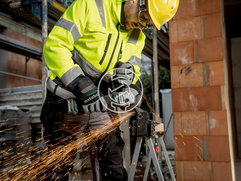 Set W 18 L BL 9-125 (metaBOX 165 L, diamond cutting disc 125x22,23 mm, clip)