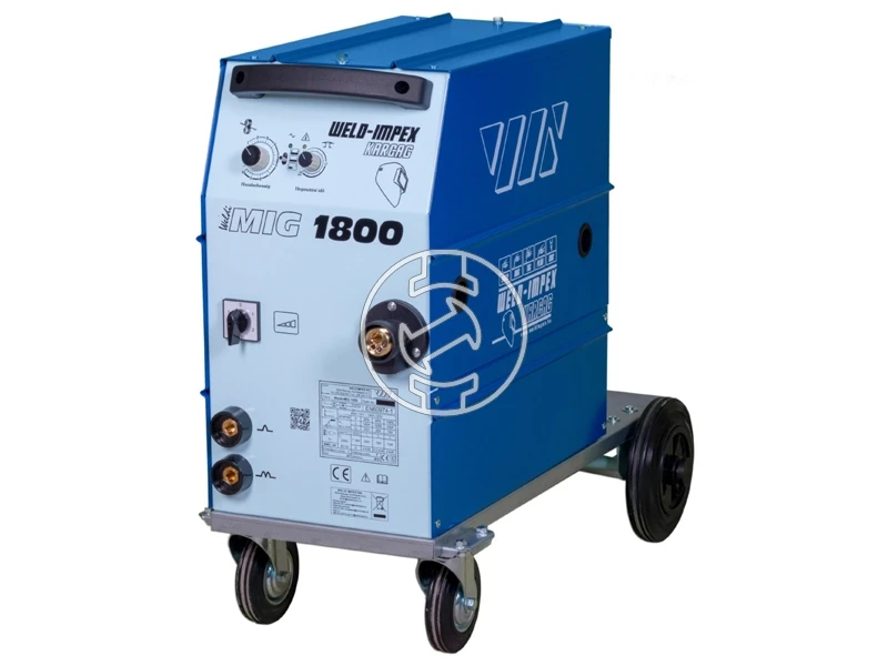 Weldi MIG 1800 fogyóelektródás védőgázas transzformátoros hegesztő 40 - 180 A | 230 V