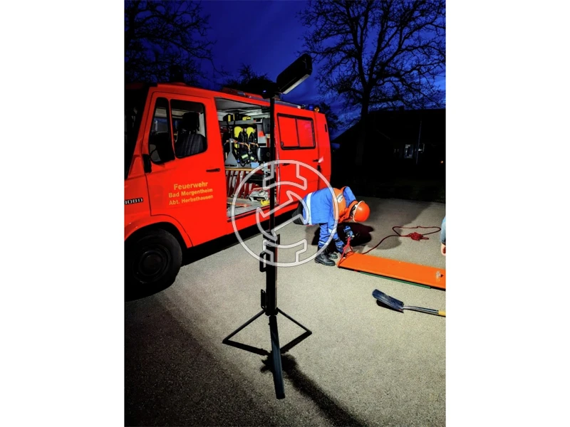 Ansmann WL5000R akkus teleszkópos térmegvilágító lámpa 7,3 V, 5000 lm