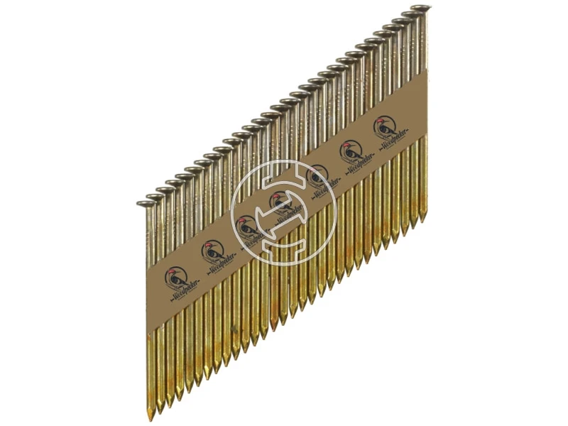 Woodpecker gyűrűs d-fejű szalagszeg 3,1x90mm 34°