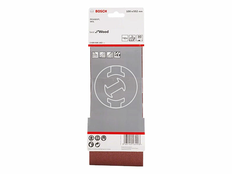 X440 csiszolószalag szalagcsiszolóra, fához&festékhez, 3 db