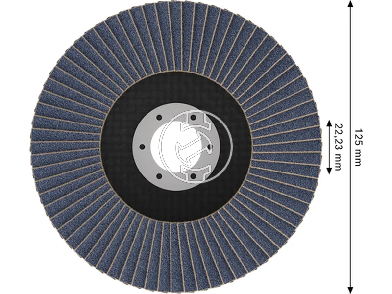 Kép: X451 Legyezotarcsa 125 T29 G40 1db.webp