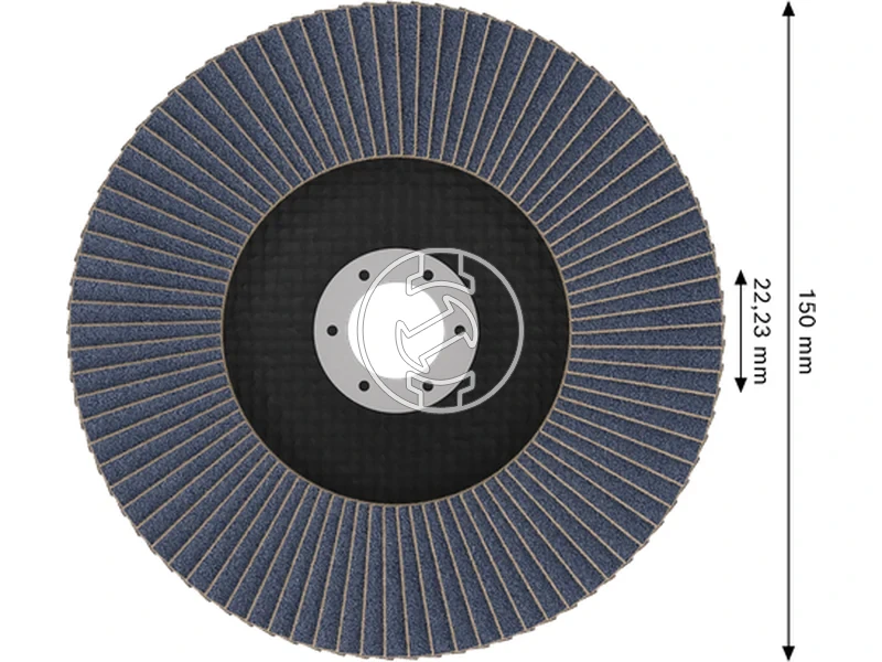 Kép: X451 Legyezotarcsa 150 T29 G40 1db.webp