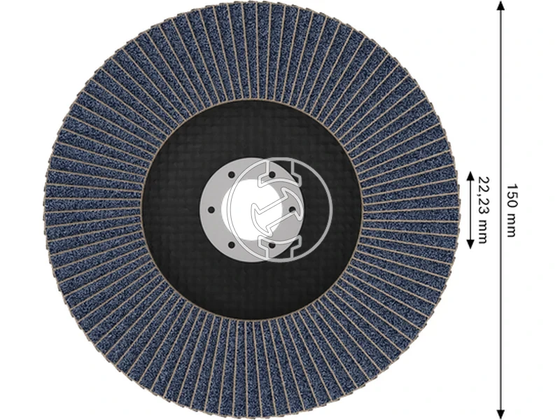 Kép: X451 Legyezotarcsa 150 T29 G80 1db.webp