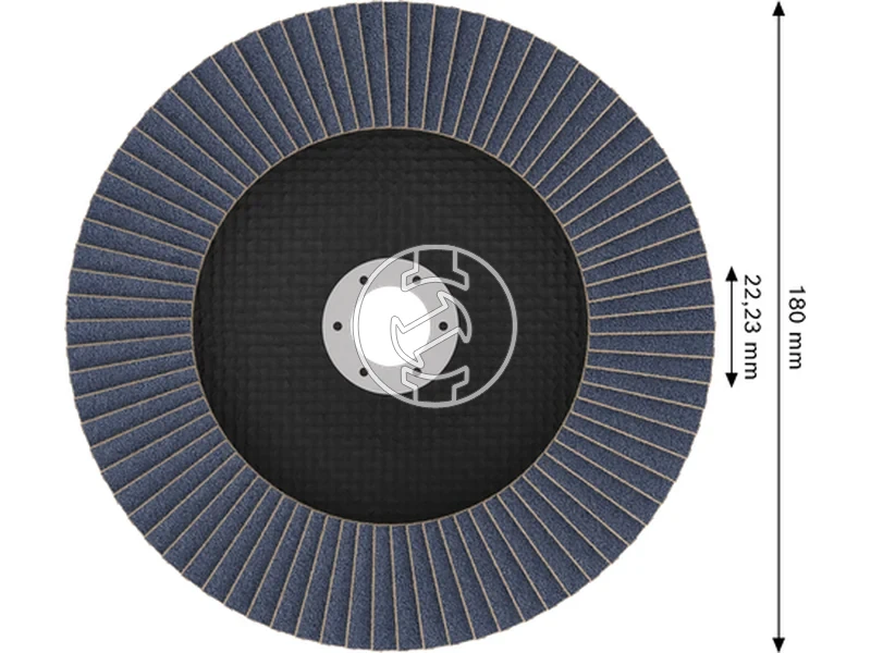 Kép: X451 Legyezotarcsa 180 T29 G40 1db.webp