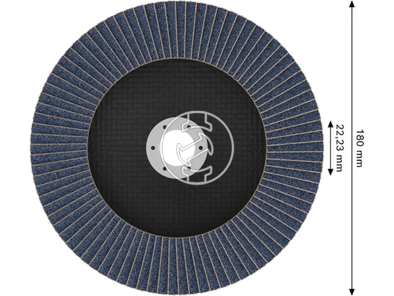 Kép: X451 Legyezotarcsa 180 T29 G80 1db.webp