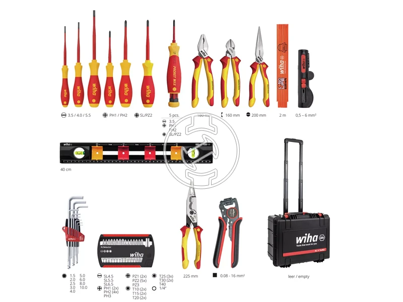 Wiha XL II szerszámosláda
