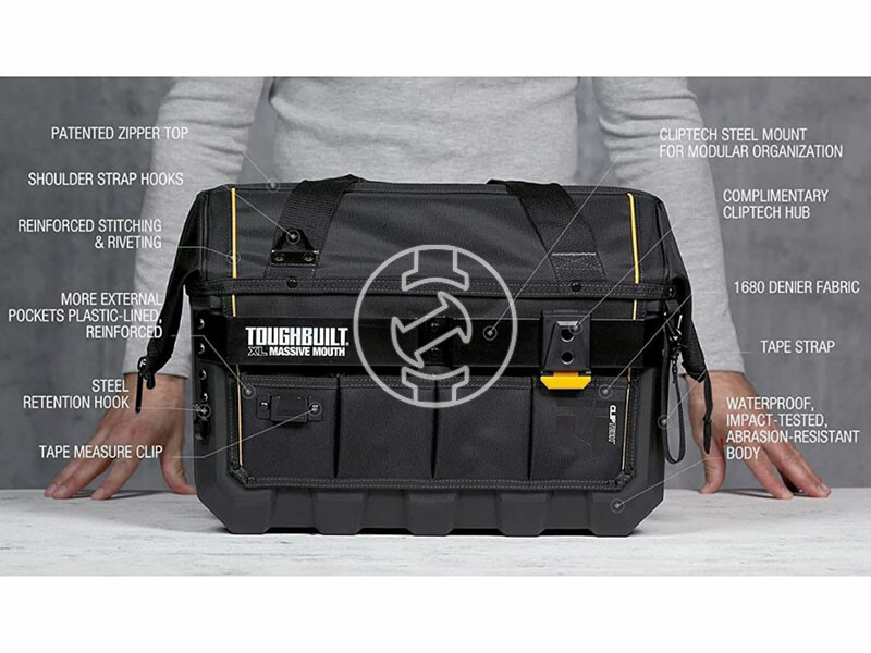 XL merev szerszámtáska 500mm/20