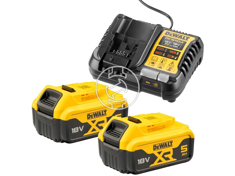 DeWalt DCB1104P2 akkumulátor és töltő szett